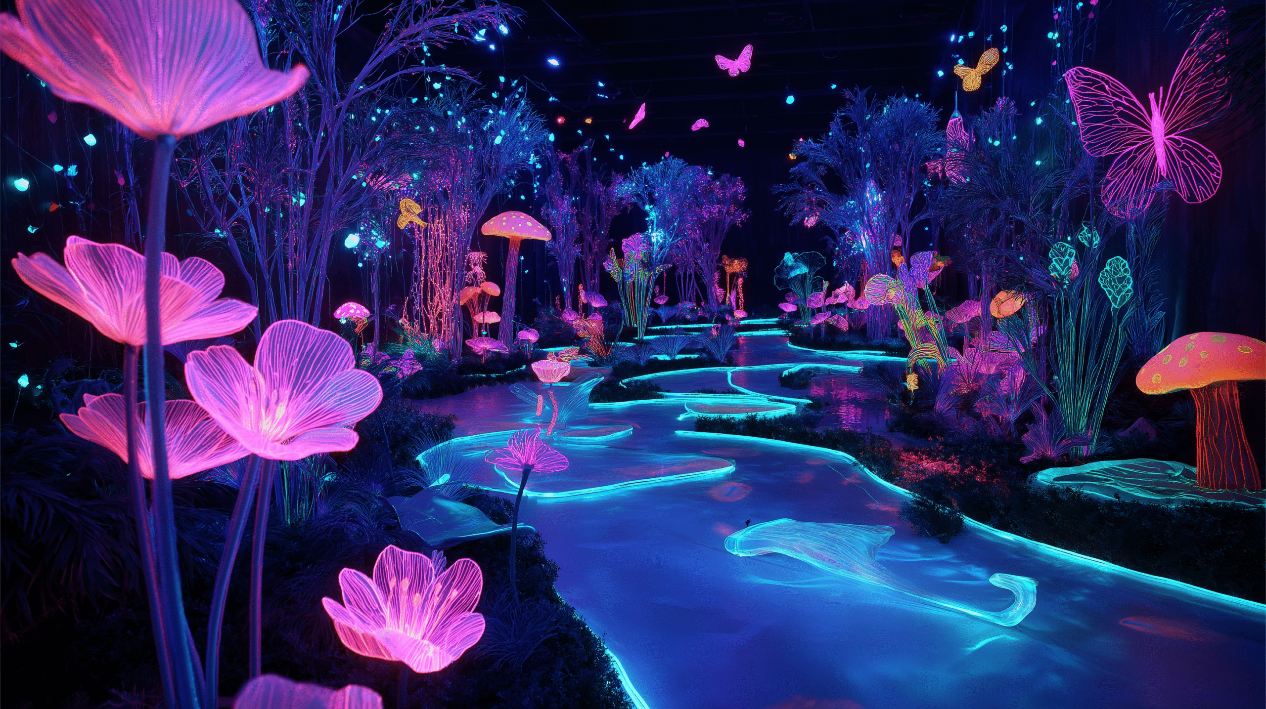 Umbrella_Aegis_A_magical_glow_garden_designed_for_kids